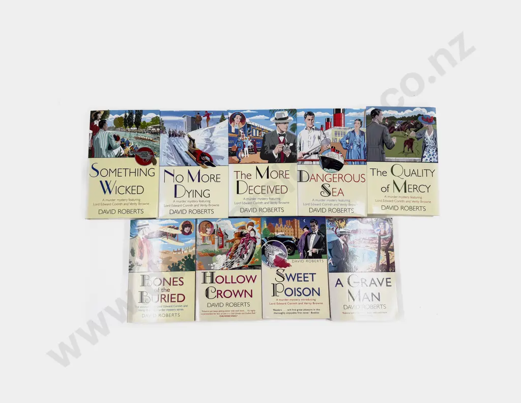 David Roberts - Nine Assorted Novels Image 1++