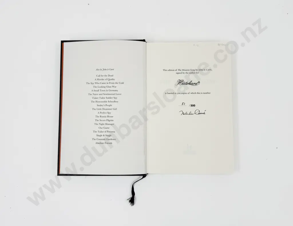 Le Carré John - The Mission Song - Boxed Image 1++