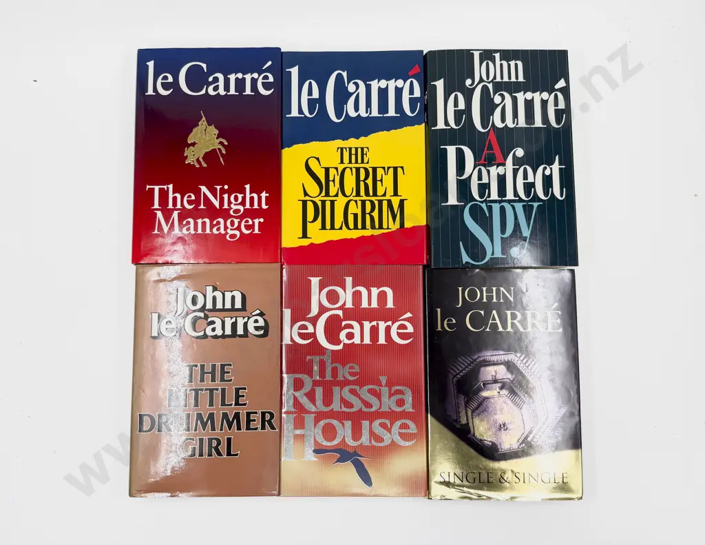 Six John Le Carré Hardback Volumes Image 1++