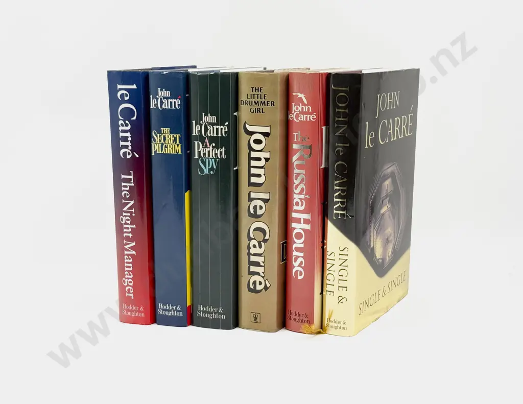 Six John Le Carré Hardback Volumes Image 1++