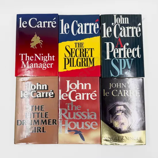Six John Le Carré Hardback Volumes