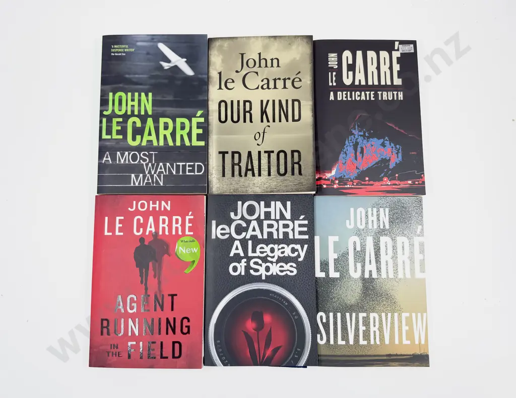Six John Le Carré Paperback Volumes Image 1++