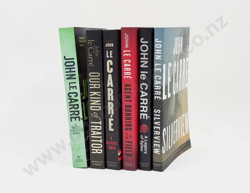 Six John Le Carré Paperback Volumes Image 1++