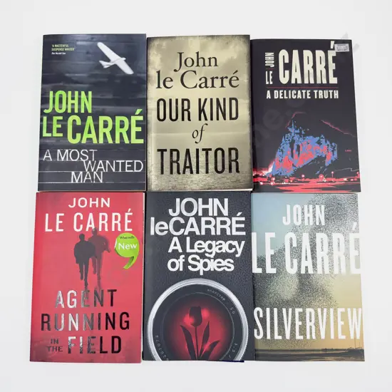 Six John Le Carré Paperback Volumes