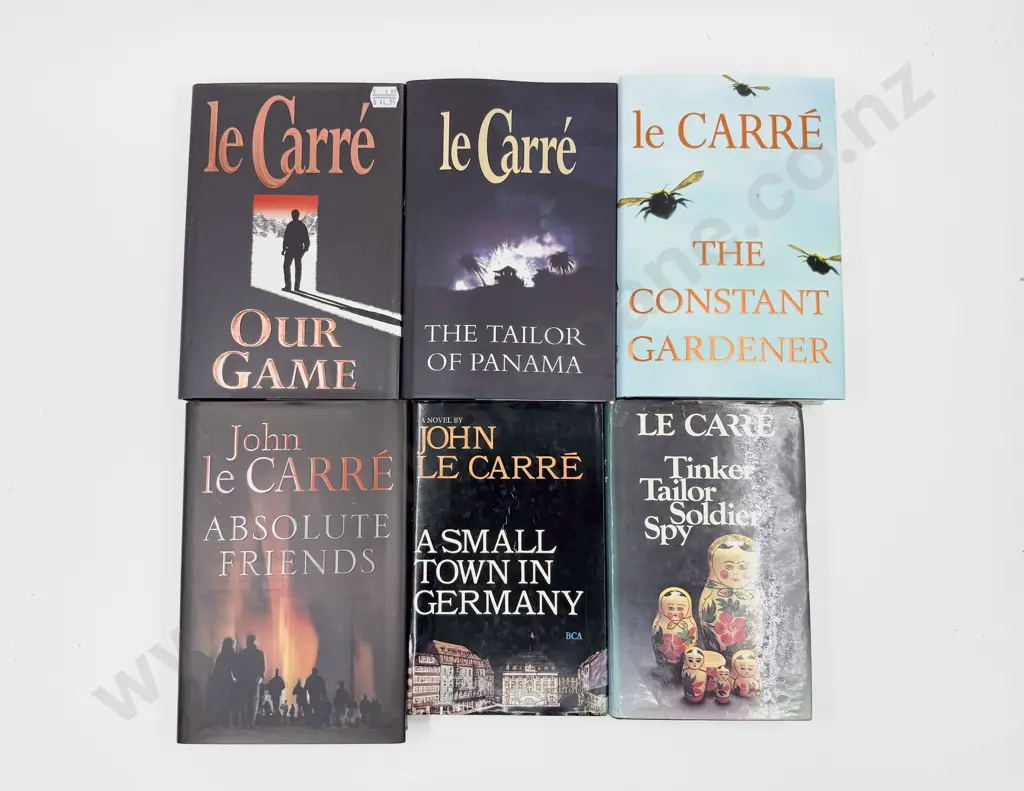 Six John Le Carré Hardback Volumes Image 1++