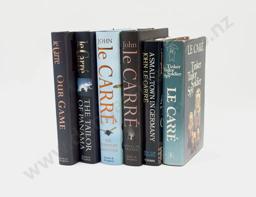 Six John Le Carré Hardback Volumes Image 1++