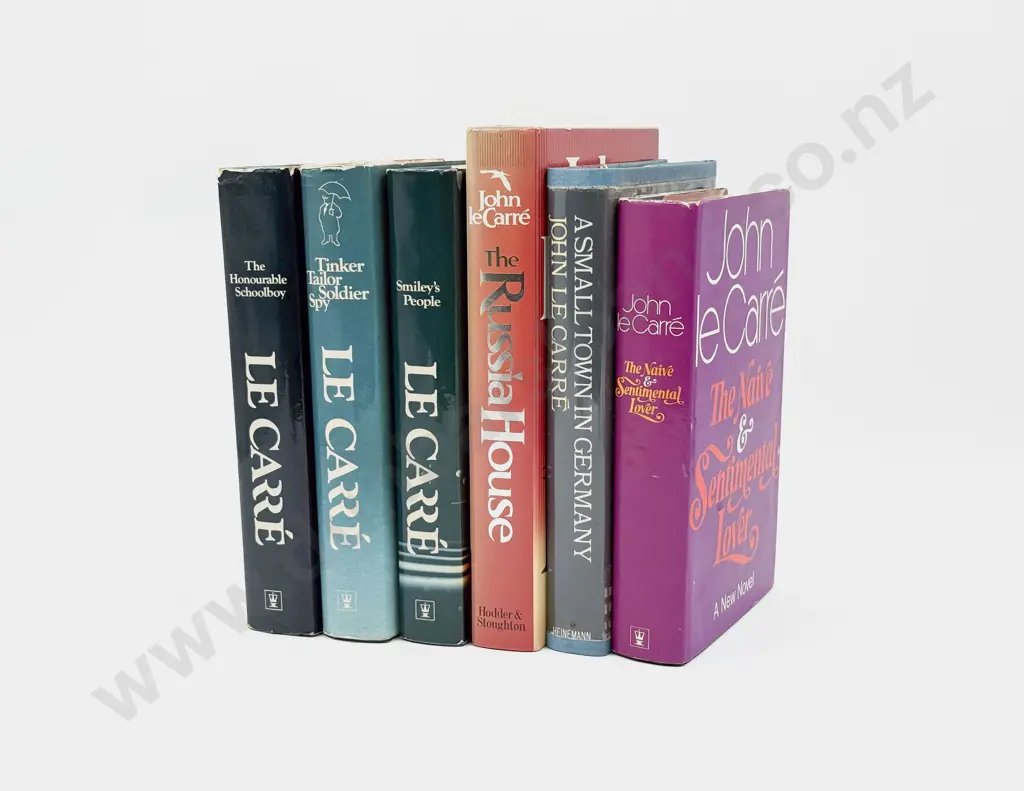 Six John Le Carré Hardback Volumes Image 1++