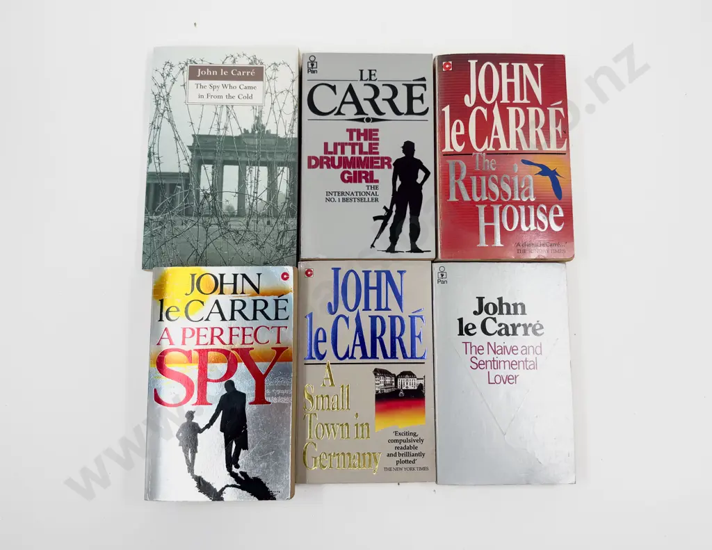 Six John Le Carré Paperback Volumes Image 1++