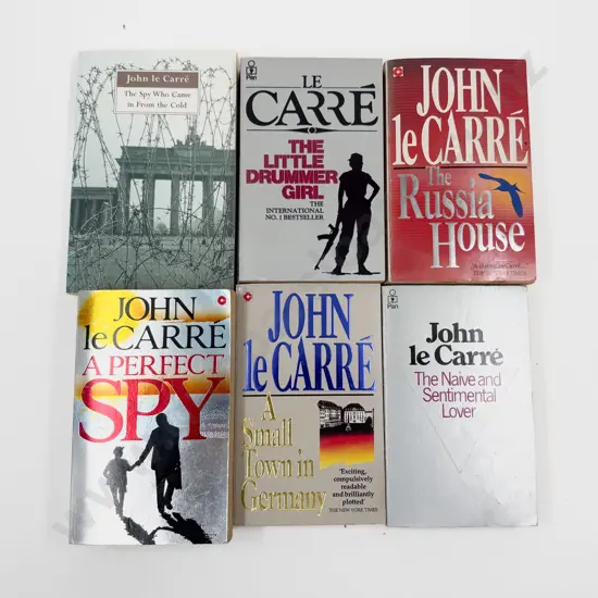Six John Le Carré Paperback Volumes