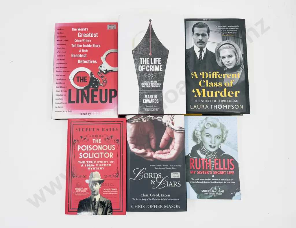 Six Real Crime & Crime Related Volumes Image 1++