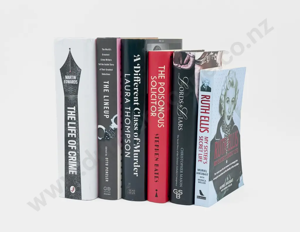 Six Real Crime & Crime Related Volumes Image 1++