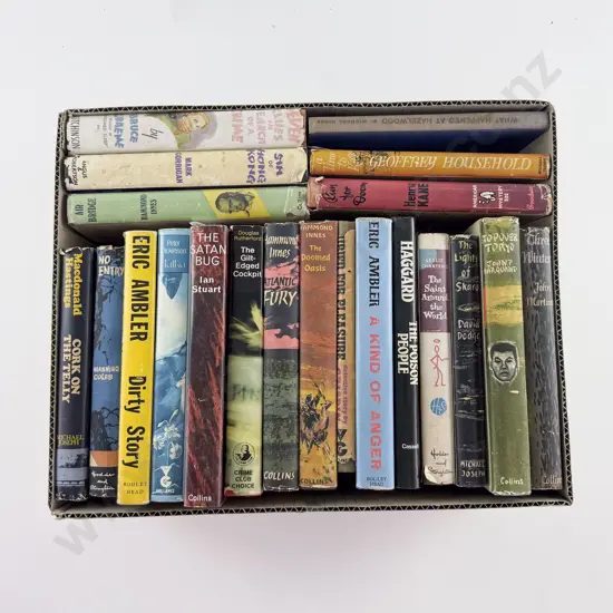 Box of Assorted Vintage Crime Fiction