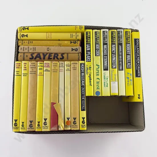 Box of Assorted Gollancz Crime Fiction
