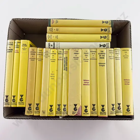 Box of Assorted Gollancz Crime Fiction