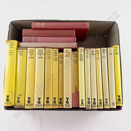 Box of Assorted Gollancz Crime Fiction