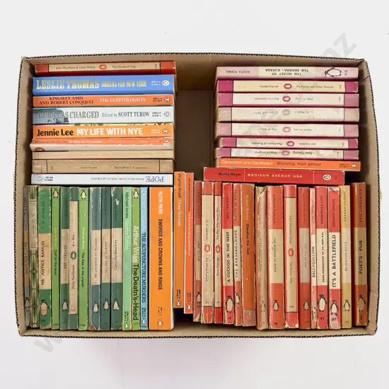 Box of Mixed Penguin Fiction & Non-Fiction