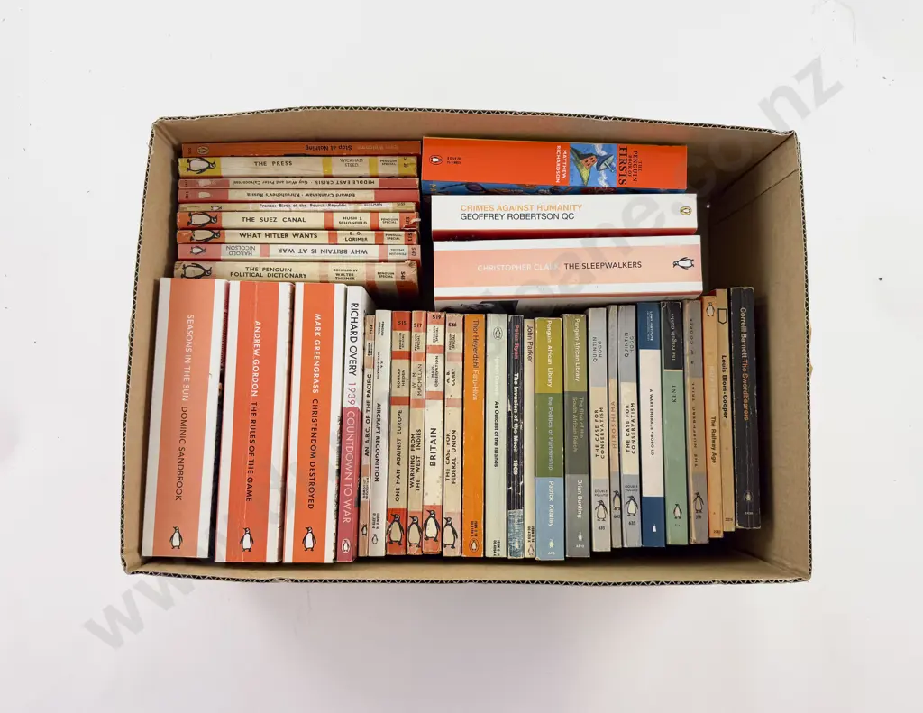 Box of Assorted Penguin Fiction Image 1++