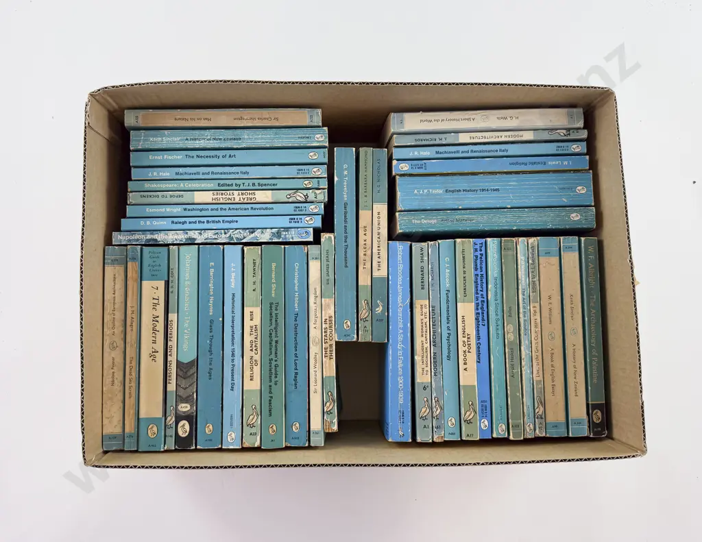 Three Boxes Assorted Pelican Non-Fiction Image 1++