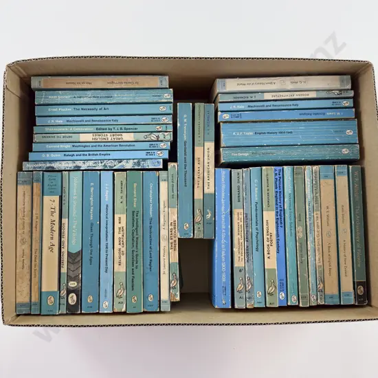 Three Boxes Assorted Pelican Non-Fiction