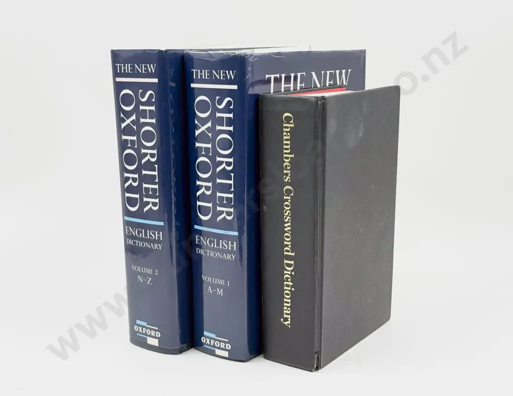 The Shorter Oxford English Dictionary Vols I & II Image 1++