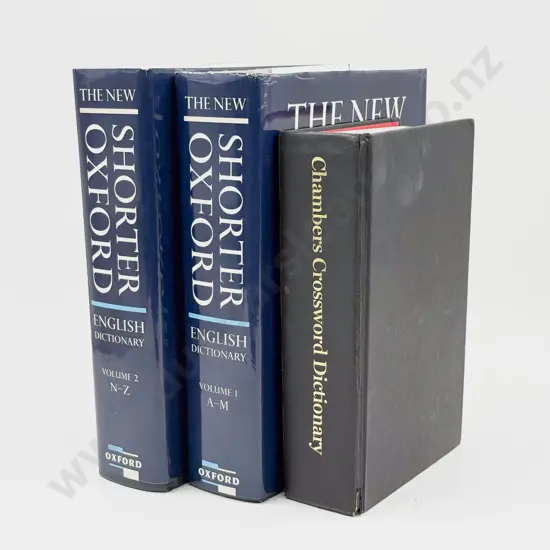 The Shorter Oxford English Dictionary Vols I & II