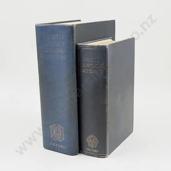 The Shorter Oxford English Dictionary & The Oxford Illustrated Dictionary