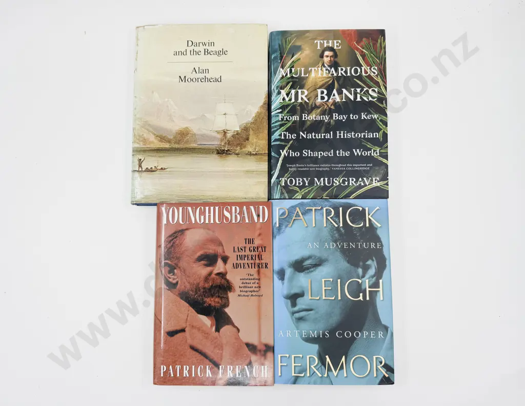 Four Travel & Adventure Related Biographies Image 1++