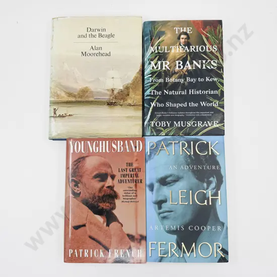 Four Travel & Adventure Related Biographies