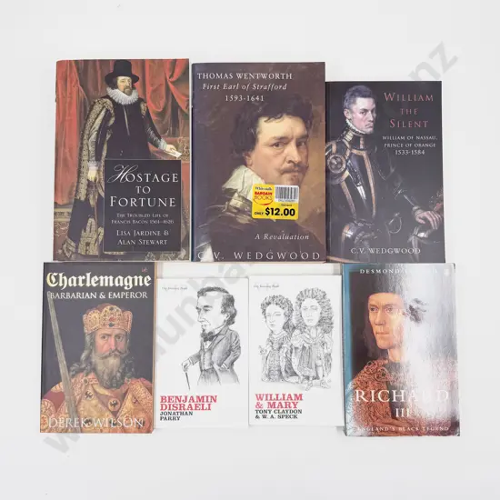 Four Biographies of Historic Figures & Two Oxford VIP Short Biographies