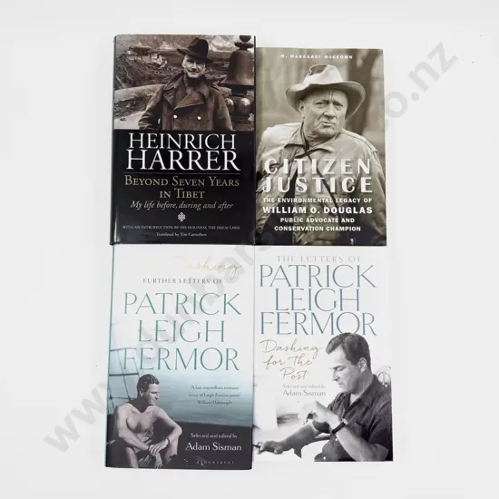 Four Travel & Adventure Related Biographies