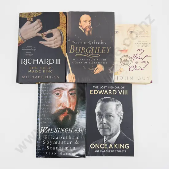 Five Biographies Relating to The English Monarchy