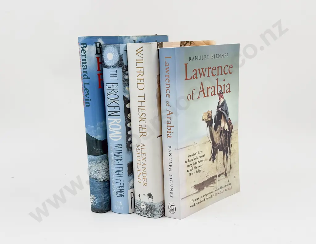 Four Travel & Adventure Related Biographies Image 1++