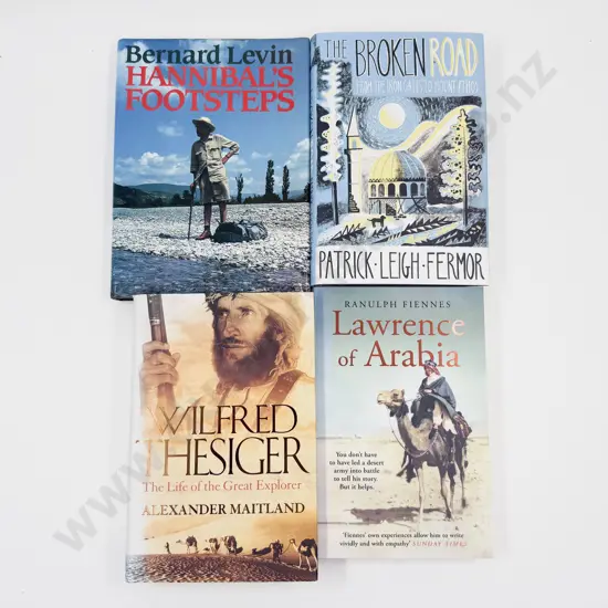 Four Travel & Adventure Related Biographies