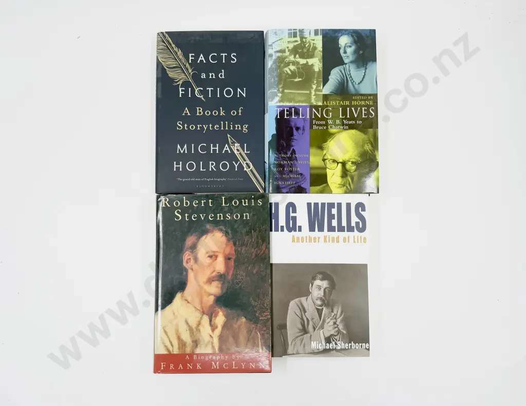 Two Literary Biographies & Two Anthologies of Essays Image 1++