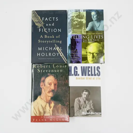 Two Literary Biographies & Two Anthologies of Essays