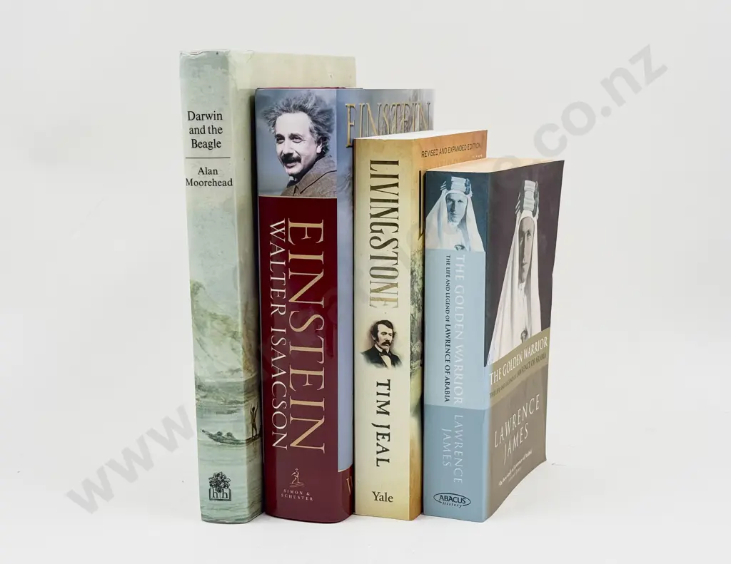 Four Travel & Adventure Related Biographies Image 1++