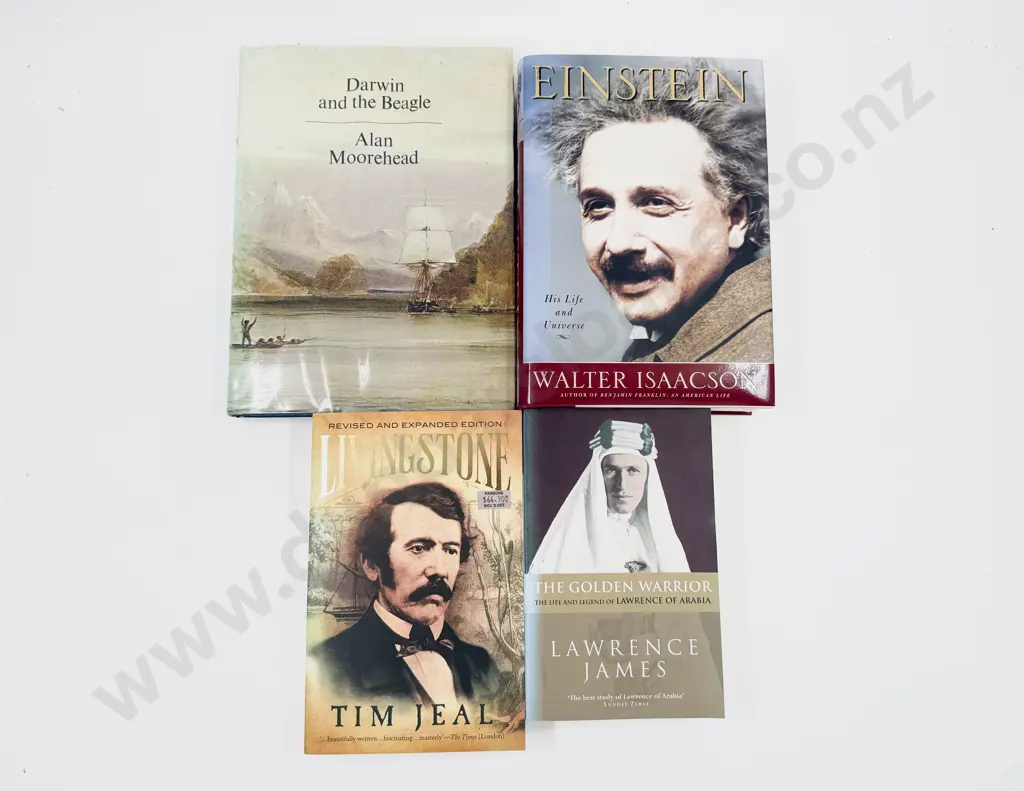 Four Travel & Adventure Related Biographies Image 1++