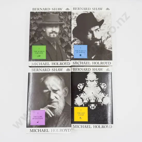 Four Volume Set - Bernard Shaw By Michael Holroyd