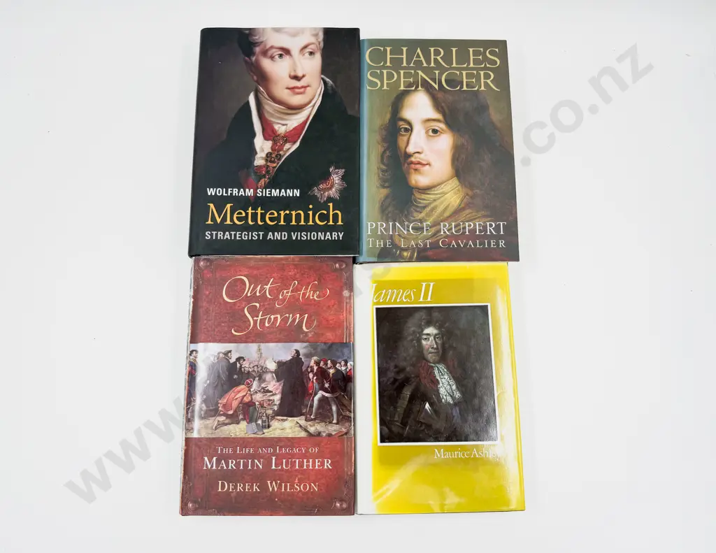 Four Biographies of European Historic Figures Image 1++
