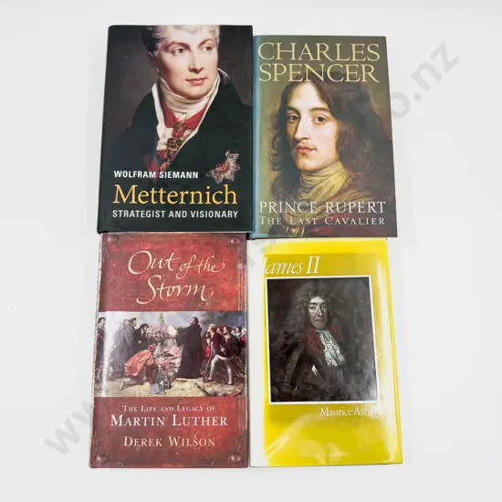 Four Biographies of European Historic Figures