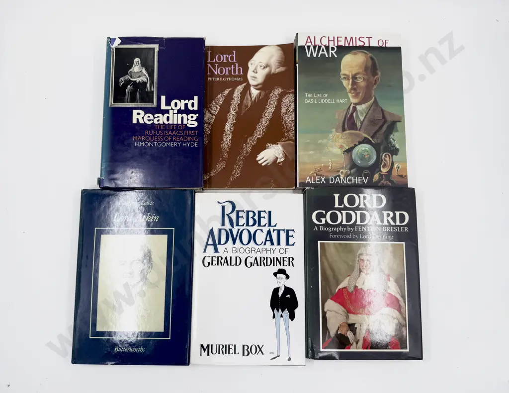 Six Legal & Military Biographies Image 1++