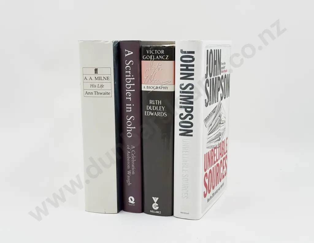 Four Literary Biographies Image 1++