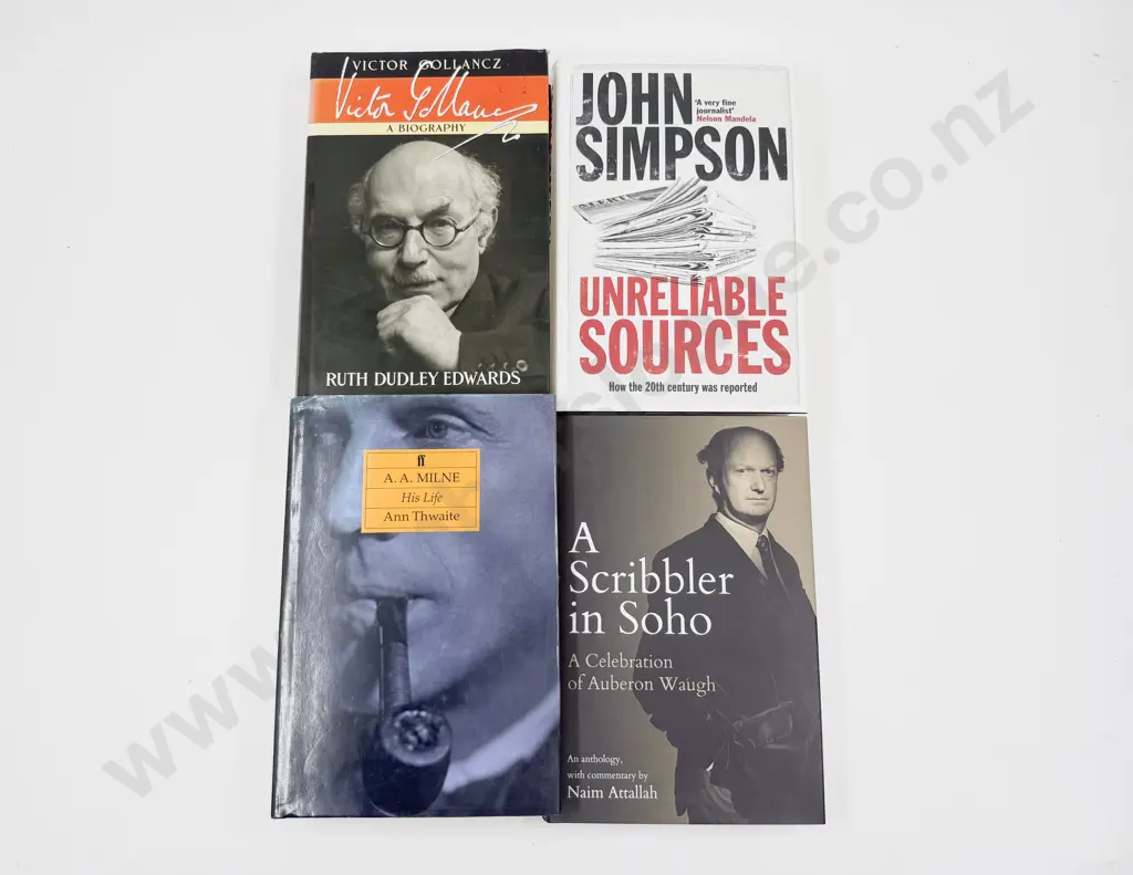 Four Literary Biographies Image 1++