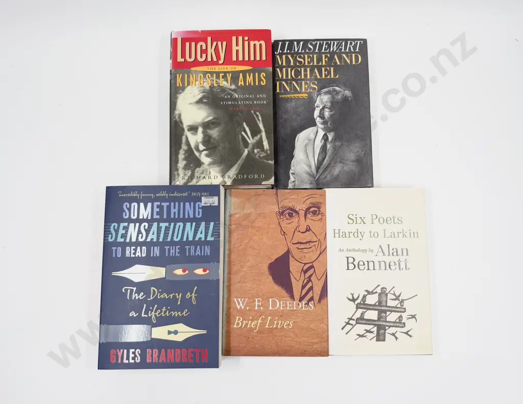 Four Biographies & One Anthology Image 1++