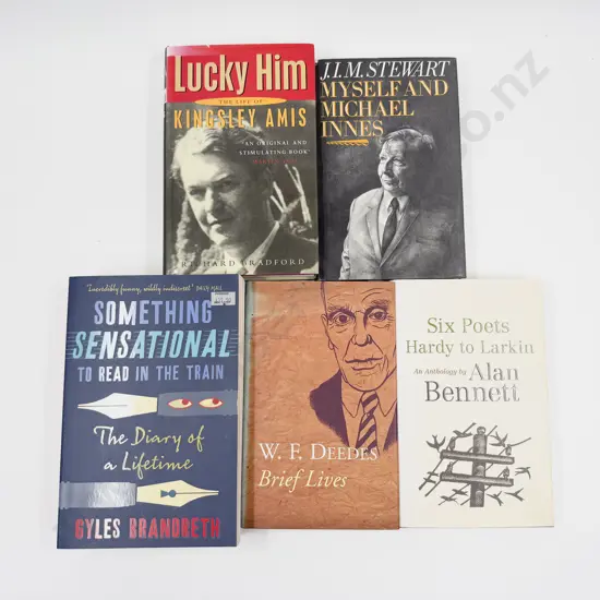 Four Biographies & One Anthology