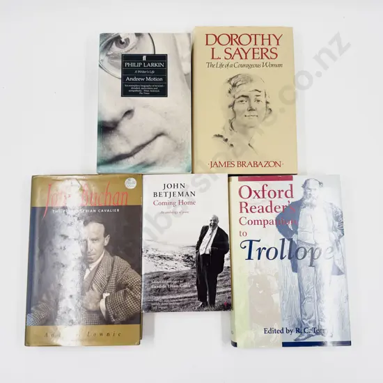 Four Various Biographies & The Oxford Companion To Trollope