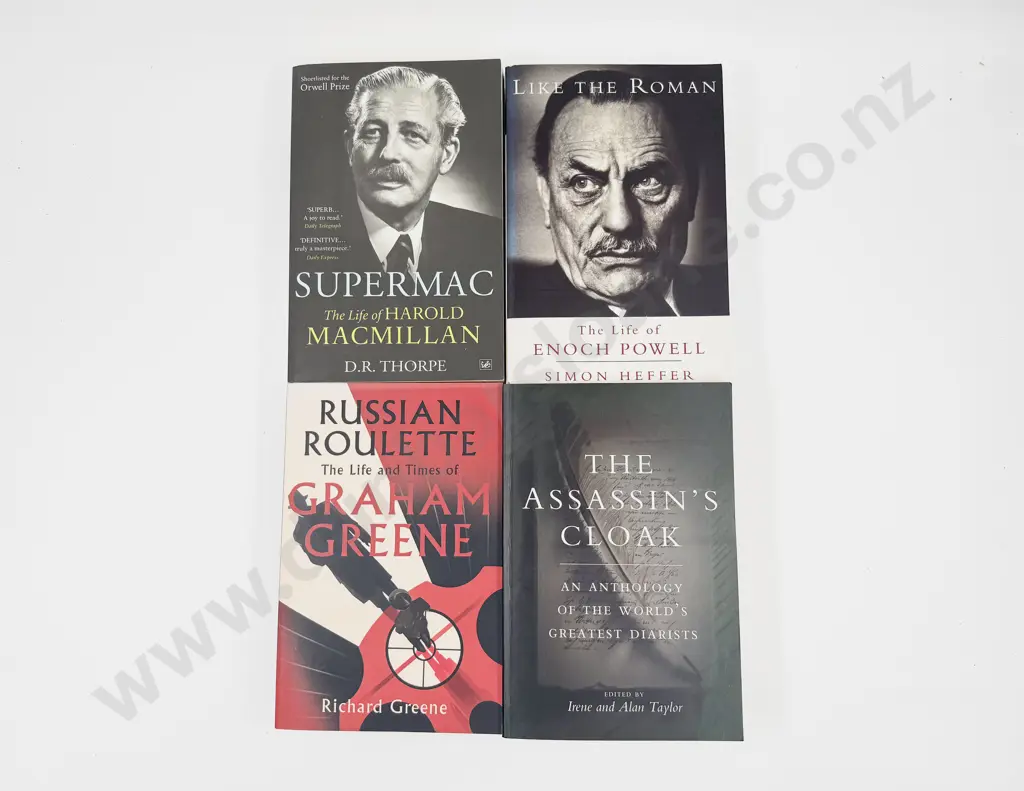 Three Various Biographies & One Anthology Image 1++