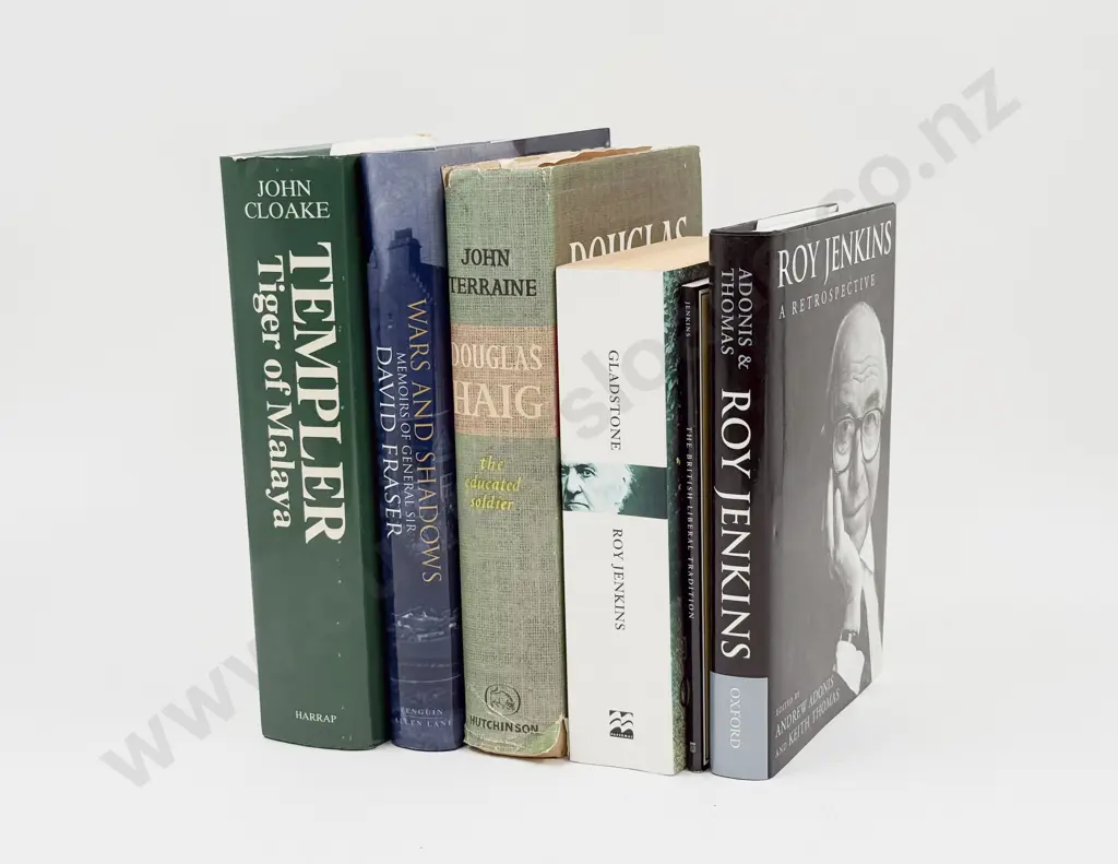 Six Various Political & Military Biographies Image 1++