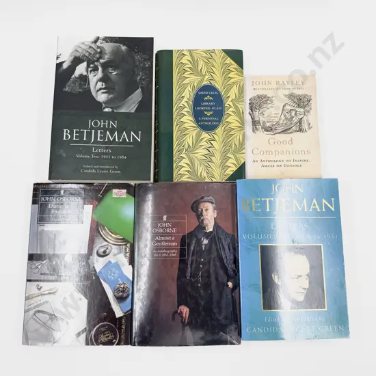 Six Various Diaries & Collections of Letters