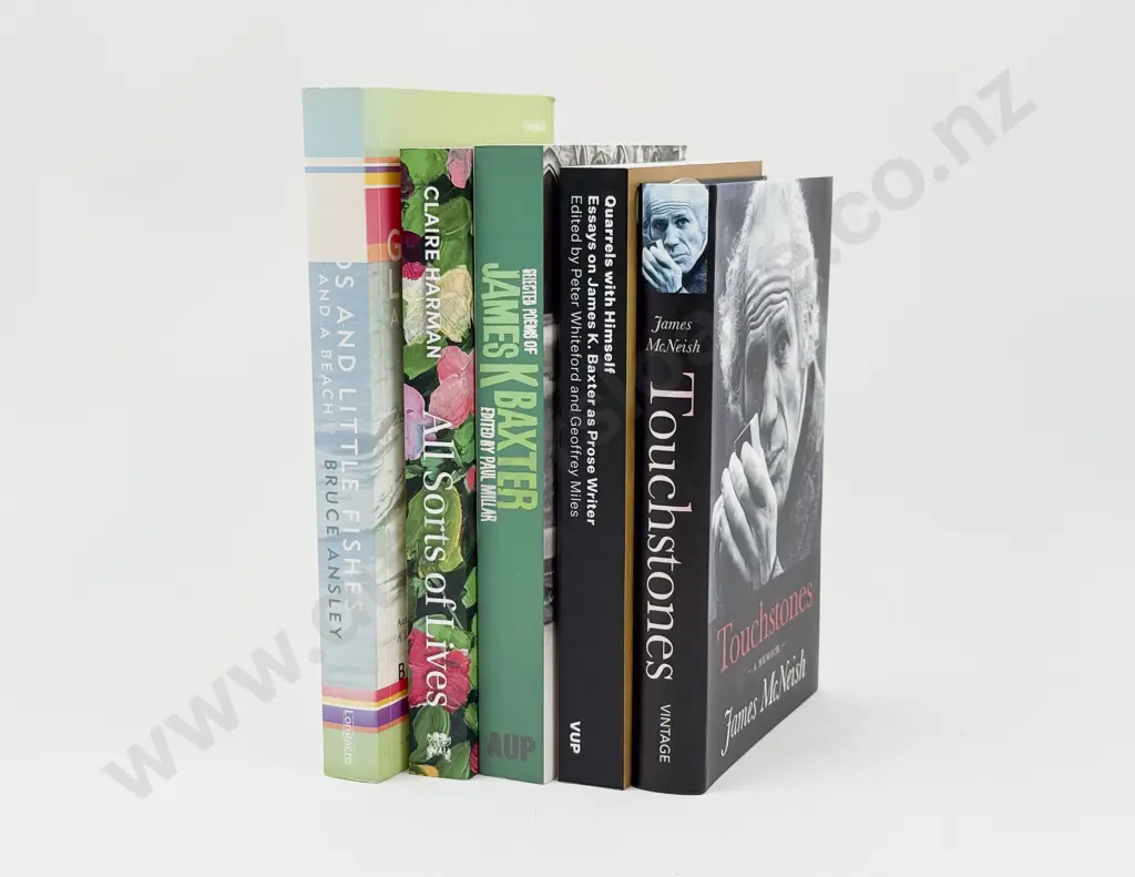 Five NZ Literary Biographies Image 1++